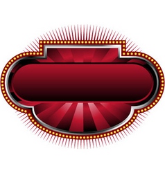 Marquee sign background vector image