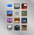 Mobile icons for your device vector image