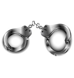 Handcuffs vector image