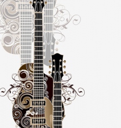 Guitar Guitar vector image