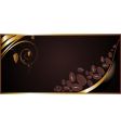 Coffee background vector image