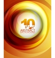 Orange abstract background vector image