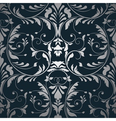 Seamless floral background vector image