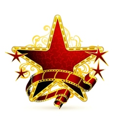 Movie stars Movie stars vector image