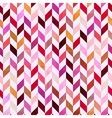 Seamless geometric chevron pattern vector image