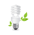 Ecological lightbulbs vector image