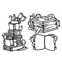 Fun kids vector image