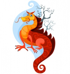 Dragon vector image