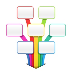 Colorful presentation or design template vector image