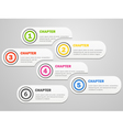 Infographics banners design with icons vector image