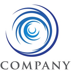 Swirl logo Swirl logo vector image