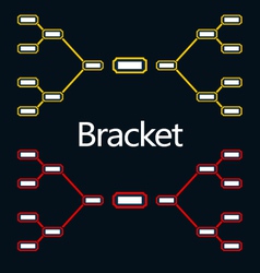Bracket vector image
