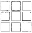 Elegant frame vector image