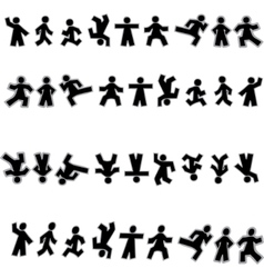 People icon sign symbol pictogram vector image