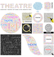 THEATRE vector image