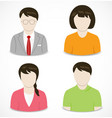 People icon vector image