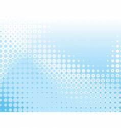 Blue dots vector image