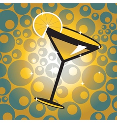 Cocktail vector image
