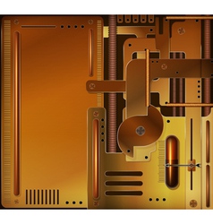 Steampunk style vector image