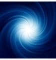 Blue twirl background vector image