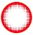 Halftone frame vector image