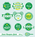 Tennis Labels vector image