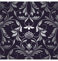 Seamless floral background vector image