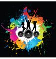 Grunge party vector image