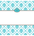 Retro plaid vector image