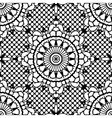 Lace seamless pattern vector image