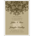 Ornamental frame vector image