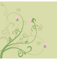 Spring floral vector image