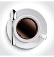 Cup of coffee vector image