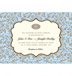 Ornate frame vector image