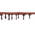 Chocolate drops vector image