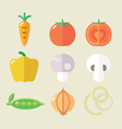 Veg set I vector image