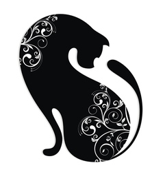 Cat vector image