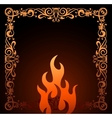Flame vector image