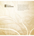 Vintage curve elements vector image