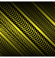 Tire tracks vector image