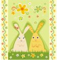 Greeting card vector image