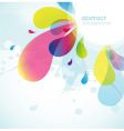 Abstract colored background vector image