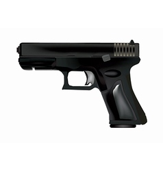 Gun vector image