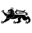 heraldic lion vector image