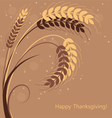 Wheat ears vector image