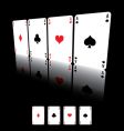 Poker vector image