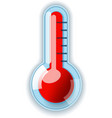 Thermometer vector image
