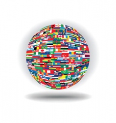 Globe vector image