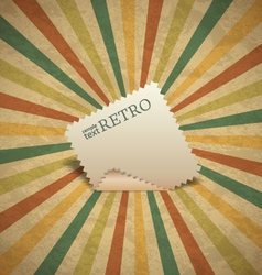 Vintage vector image