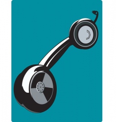 Receiver vector image